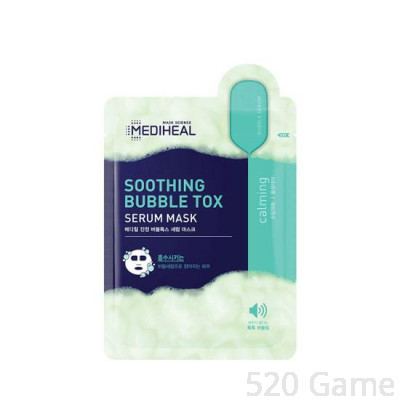 MEDIHEAL -泡泡毒精華面膜 舒緩