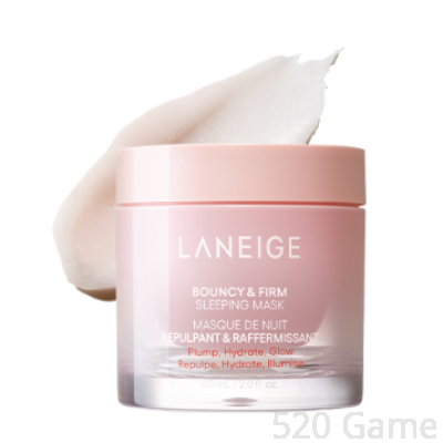 LANEIGE 蘭芝 粉澎潤睡美人晚安面膜 60ml*2 面膜 凍膜