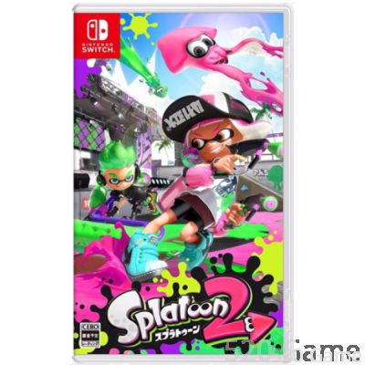 NS  漆彈大作戰 斯普拉遁2   splatoon2 日文版
