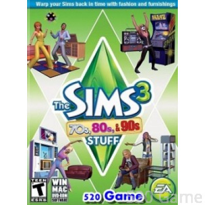 PC 模擬市民3-70, 80及90年代組 The Sims 3-70s, 80s & 90s Stuff 