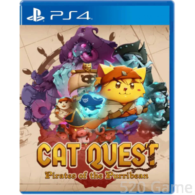 【預購】PS4 喵咪鬥惡龍：貓勒比海盜 Cat Quest: Pirates of the Purribean