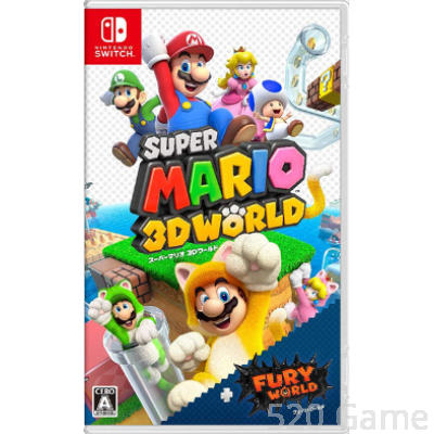 NS 超級瑪利奧3D世界+狂怒世界 Super Mario 3D World+Fury World -日