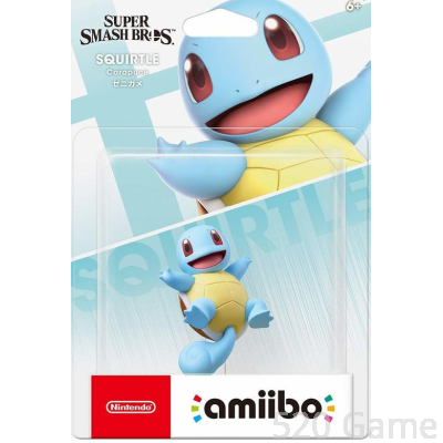 【預購】NS Amiibo 明星大亂鬥系列 —  車厘龜 (傑尼龜) (Amiibo Super Smash Bros. Squirtle)