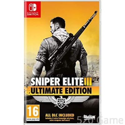 NS 狙擊之神 3 終極版  Sniper Elite 3 Ultimate Edition -歐版