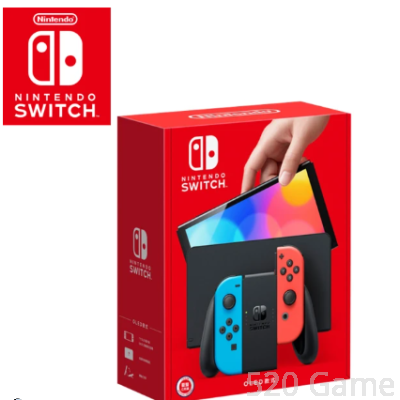 NS Nintendo Switch OLED 遊戲主機 (電光藍 電光紅) - 行版