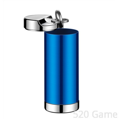 旅遊便攜式煙灰缸 (黑拉絲、紅拉絲、藍拉絲)